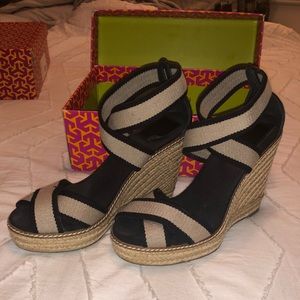 Tory Burch Espadrille Wedges